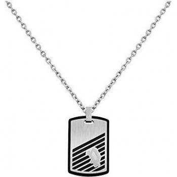 Police Collar con colgante Hombre acero inoxidable