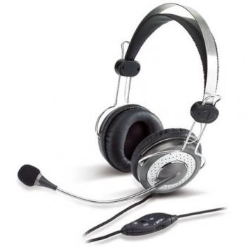 Genius HS-04SU Cuffie Stereofoniche Grigie