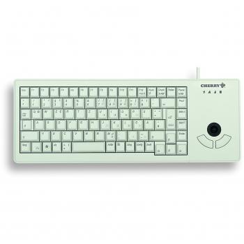 CHERRY XS Trackball tastiera USB QWERTZ Tedesco Grigio