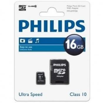 Philips Scheda Micro SD FM16MP45B/10