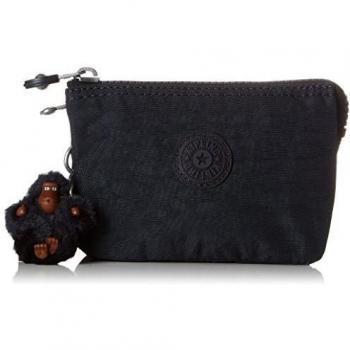 Kipling Creativity S, Cartera para Mujer, Azul (Verdadero Marino), 14.5x9.5x5 cm