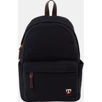 Mochila Tommy Hilfiger azul marino con cremallera y asa superior