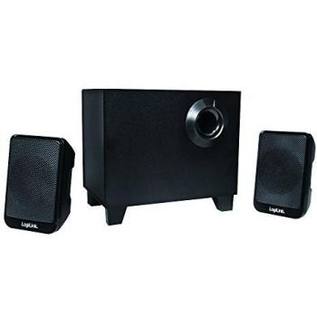 LogiLink SoundMaster 2.1 con Subwoofer Nero