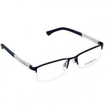 EMPORIO ARMANI 3131 Monturas de Gafas Azules, 53 para Hombre