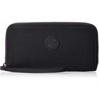 Kipling IMALI, Monedero Tiempo Libre y Sportwear Mujer, Negro (Rich Black), Única