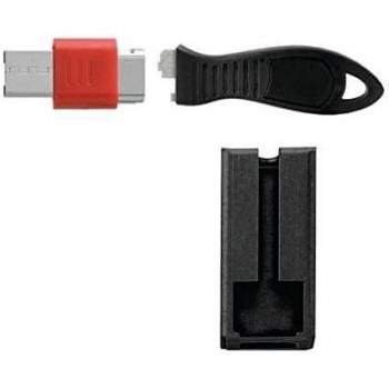 Kensington Blocco USB con Coperchio di Protezione Nero