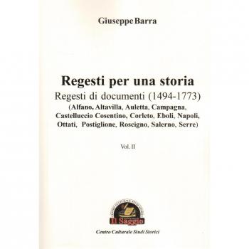 Regesti per una storia. Regesti di documenti
