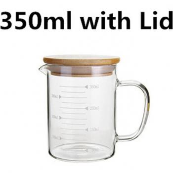 Taza Medidora de Leche Transparente