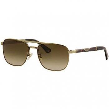 Police SPL890 Gafas para Hombre, Gris Brillante Oro+Havana, 55
