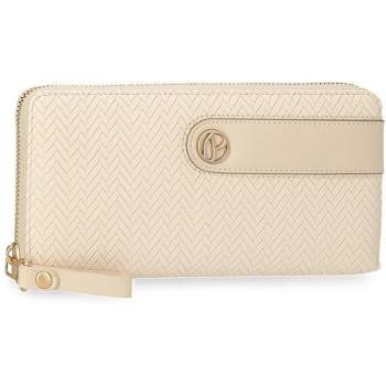 Pepe Jeans. Cartera Sprig beige Pepe Jeans