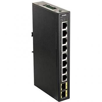 D-link dis-100g-10s switch 8 porte non gestito gigabit 8 x 10/100/1000 + 2 x 100/1000 sfp