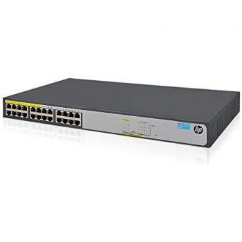 Hewlett Packard Enterprise 1420-24G-PoE+ (124W) Non gestito L2 Gigabit Ethernet (10/100/1000) Grigio 1U Supporto Power Over Ethernet (Poe)
