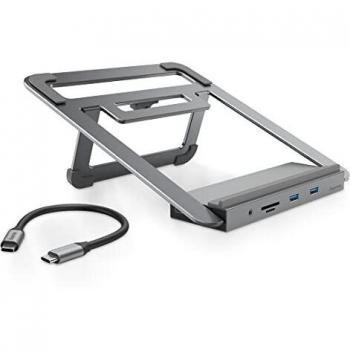 Docking Station Hama 00200106 – USB 3.2 Gen 1 (3.1 Gen 1) Type‑C Antracite