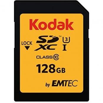 Emtec Kodak 128GB SDHC classe 10 UHS-I U3 Ka.Blist [EKMSD128GXC10HPRK]