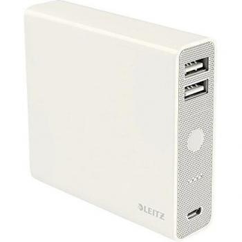 Caricatore Universale Leitz 12000 mAh con 2 porte USB – Bianco