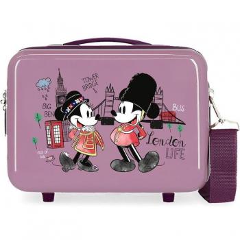 Joumma Bags Neceser ABS Let´s Travel Mickey & Minnie Londres