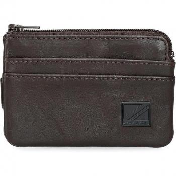 Monedero de piel Pepe Jeans Chief Marrón