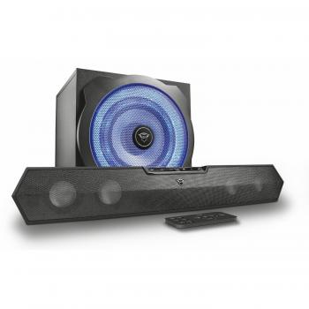 Soundbar Trust Tytan Gaming GXT 668 2.1 con LED Blu – Nero