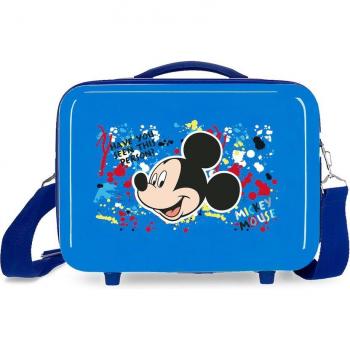 Neceser Mickey Color Mayhem Infantil Rígido 9L