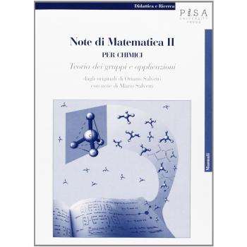 Note di matematica II per chimici. Teoria dei gruppi e applicazioni