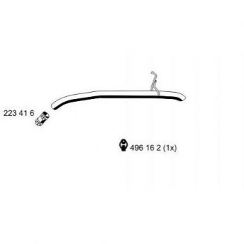 Tubo de Escape ERNST 331470