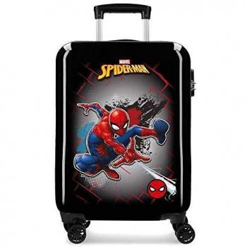 Maleta de Cabina Rígida Marvel Spiderman Roja 38x55x20 cms