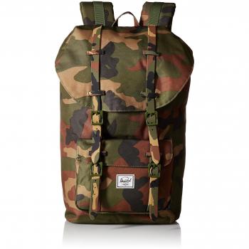 Mochila Herschel Little America Verde Unisex