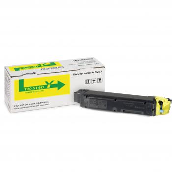 Kyocera KYOCERA TK-5140Y cartuccia toner 1 pz Originale Giallo