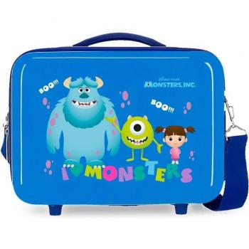 Joumma Bags Neceser Infantil ABS Monsters Boo! Azul