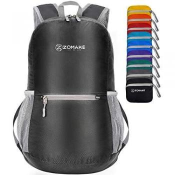 Mochila Plegable ZOMAKE 20L Gris Oscuro
