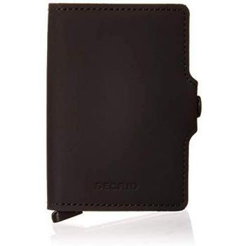 Secrid TWINWALLET MATTE cartera para tarjeta Hombre negro PZ