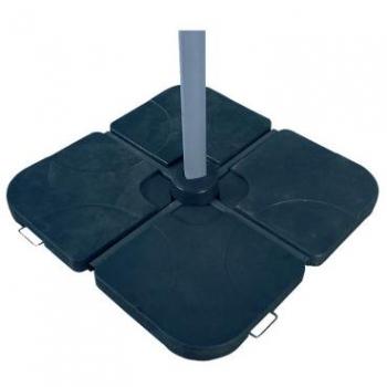 Paraguas Plástico Compacto con Base de 49x49 cm