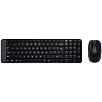 Logitech Wireless Combo MK220 tastiera Mouse incluso RF QWERTZ Ceco Nero