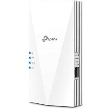 TP-Link Ripetitore Mesh WiFi 6, Amplificatore WiFi AX1800, WiFi Extender, WiFi Booster, 1 Porta Gigabit Ethernet, Compatibile con Tutti i Box Internet (RE600X)