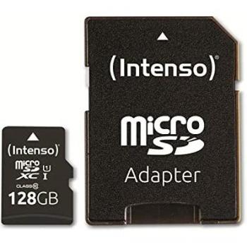 Memoria flash 128 GB MicroSD UHS-I Classe 10