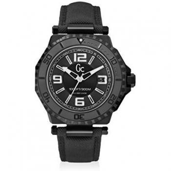 Guess Reloj analógico para Hombre de Cuarzo con Correa en Piel X79011G2S