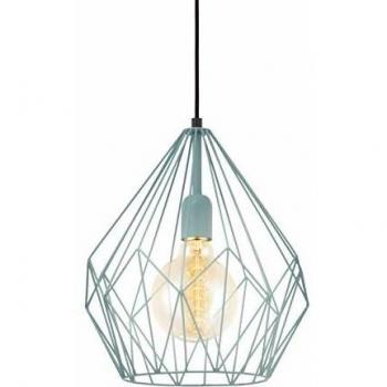 Eglo 49259 iluminación de Carlton 1 acero E27, Mint