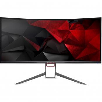 Acer Predator X34P Monitor Gaming Curvo IPS WQHD 120Hz 4ms HDMI 1.4 DP USB 3.0 Lum 300 cd/m2 Audio Out Speaker Integrati Regolazione in Altezza Cavi HDMI, DP e USB3.0 Inclusi