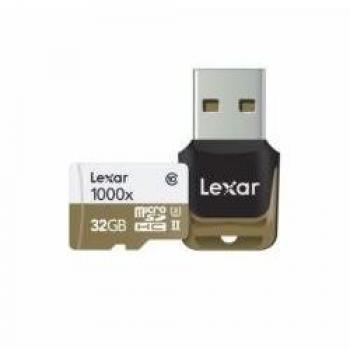 LEXAR MICRO SD 32 GB UHS-II 1000X + ADP