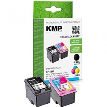 KMP Cartucce H162V Pacchetto Vantaggi BK/Colori Compatibile HP C2P05AE/C2P07AE