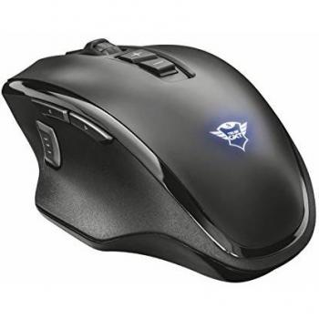 Trust GXT 140 Manx Mouse Wireless Ricaricabile, Nero