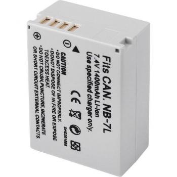 Batterie NB‑7L Canon Powershot G10 / G11 / G12 / SX30IS 1400 mAh
