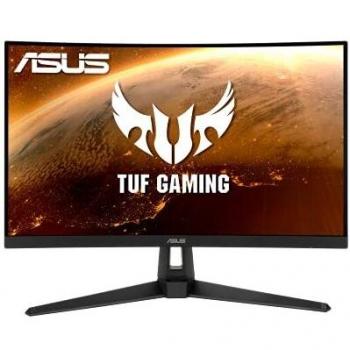 ASUS TUF Gaming VG27VH1B Gaming Monitor –27 Full HD (1920x1080), 165Hz, Extreme Low Motion Blur™, Adaptive-sync, FreeSync™ Premium, 1ms (MPRT), Curvo