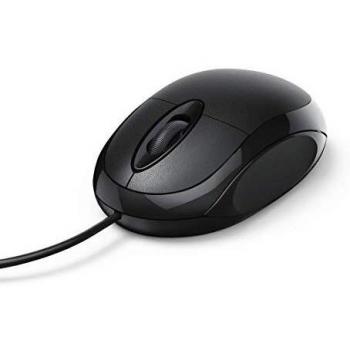 Hama MC-100 Mouse USB Ottico Nero 3 Tasti 1000 dpi