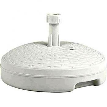 Base de sombrilla de plástico rellenable con arena/agua 20 L