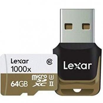 Lexar 932828 Card micro sdxc 64gb classe 10 no adap