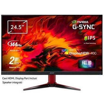 Acer Nitro VG252QPbmiipx Monitor 24,5 Gaming G‑SYNC