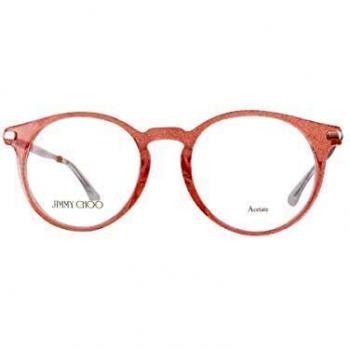 Jimmy Choo Jc178 Monturas de gafas, Rojo, 51.0 para Mujer