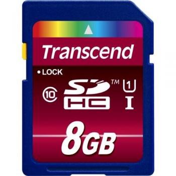 Transcend Ultimate Scheda SDHC 8 GB Classe 10, UHS-I