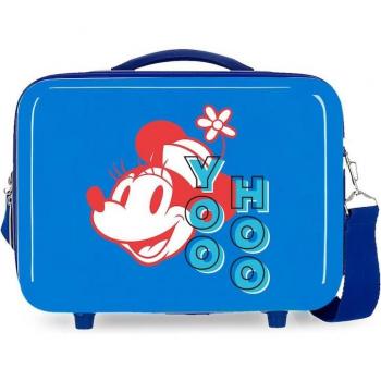 Neceser ABS Minnie Yoo Hoo Adaptable Azul